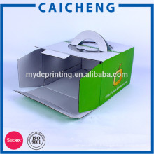 Customized logo folha de papel de alumínio papel embalagem caixa de bolo